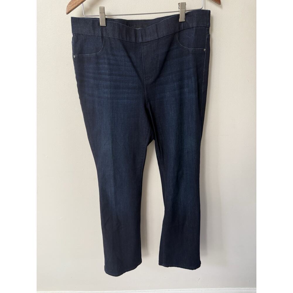Sanctuary Demi Boot Pull On Jeans 14W Womens Standard Rise Smart Flex Uplift